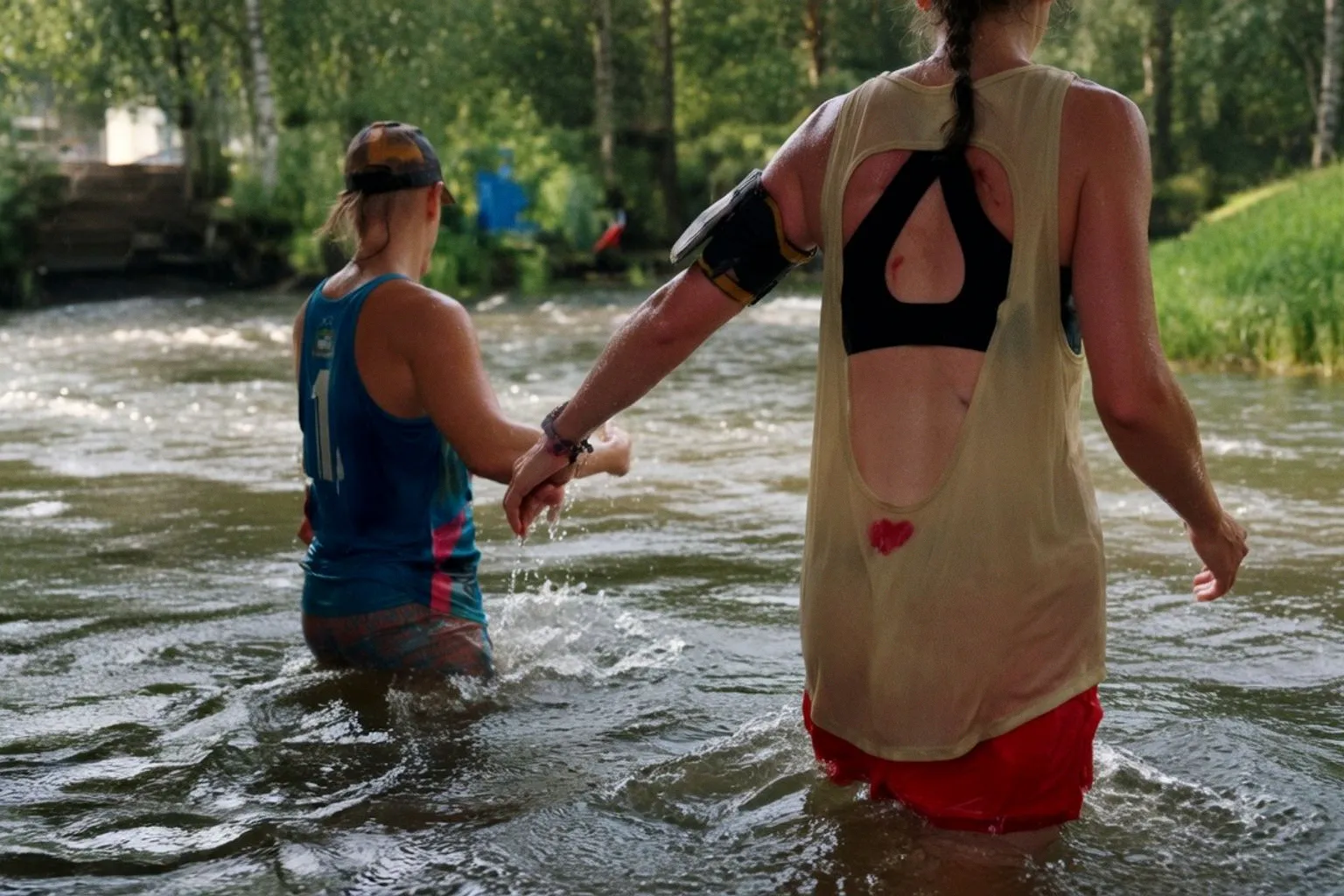 Экстремальный полумарафон: почему бег по пояс в воде опасен для здоровья